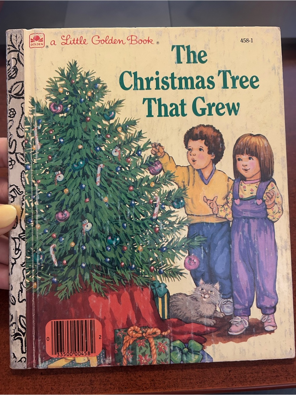 Vintage Little Golden Book The Christmas Tree That Grew Holiday Story